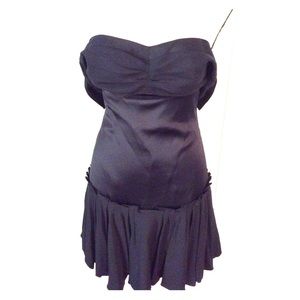 Silk strapless Ya-Ya dress